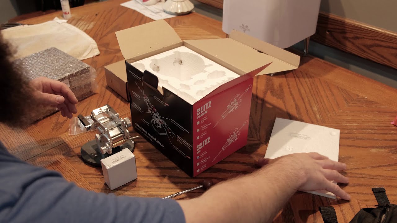 TSProf Blitz 360 Gritomatic Unboxing