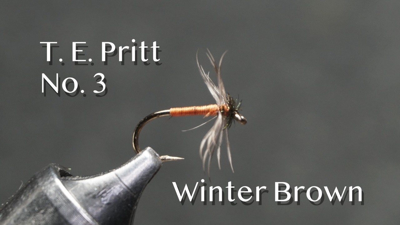 Мушка T.E. Pritt № 3 - Winter Brown.