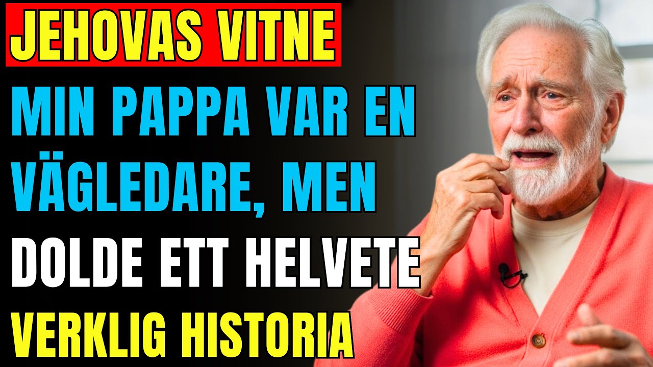 VERKLIG HISTORIA 👴💔Jehovas Vittne &mdash; SALEN DOLDE SANNINGEN om min pappa