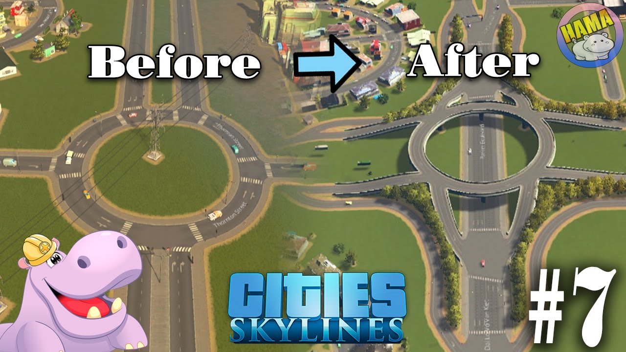 Sửa Vòng Xoay Biến Thành Siêu Giao Lộ 2 Tầng Ngàn Tỷ - Cities: Skylines Tập 7