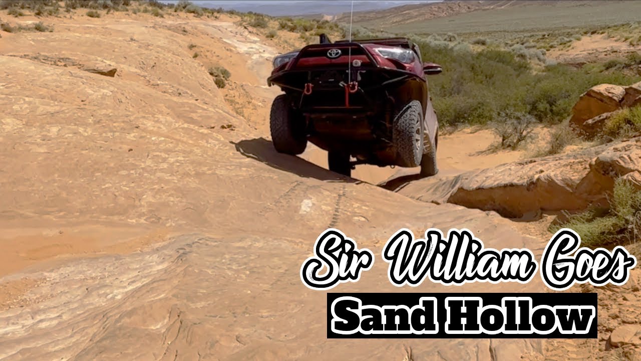 Solid Axle Sequoia, Tacoma on 38s and 4Runner on 31s - Hard Lines at Sand Hollow