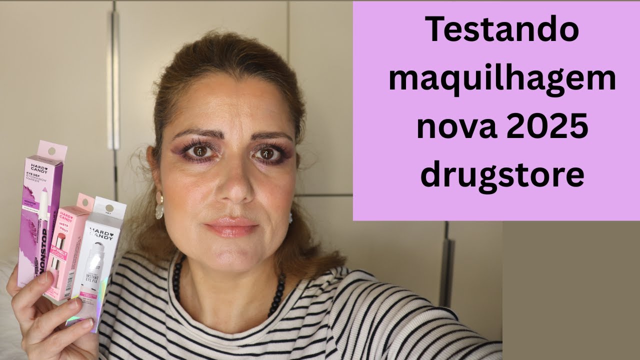 Testando maquilhagem nova (2025)