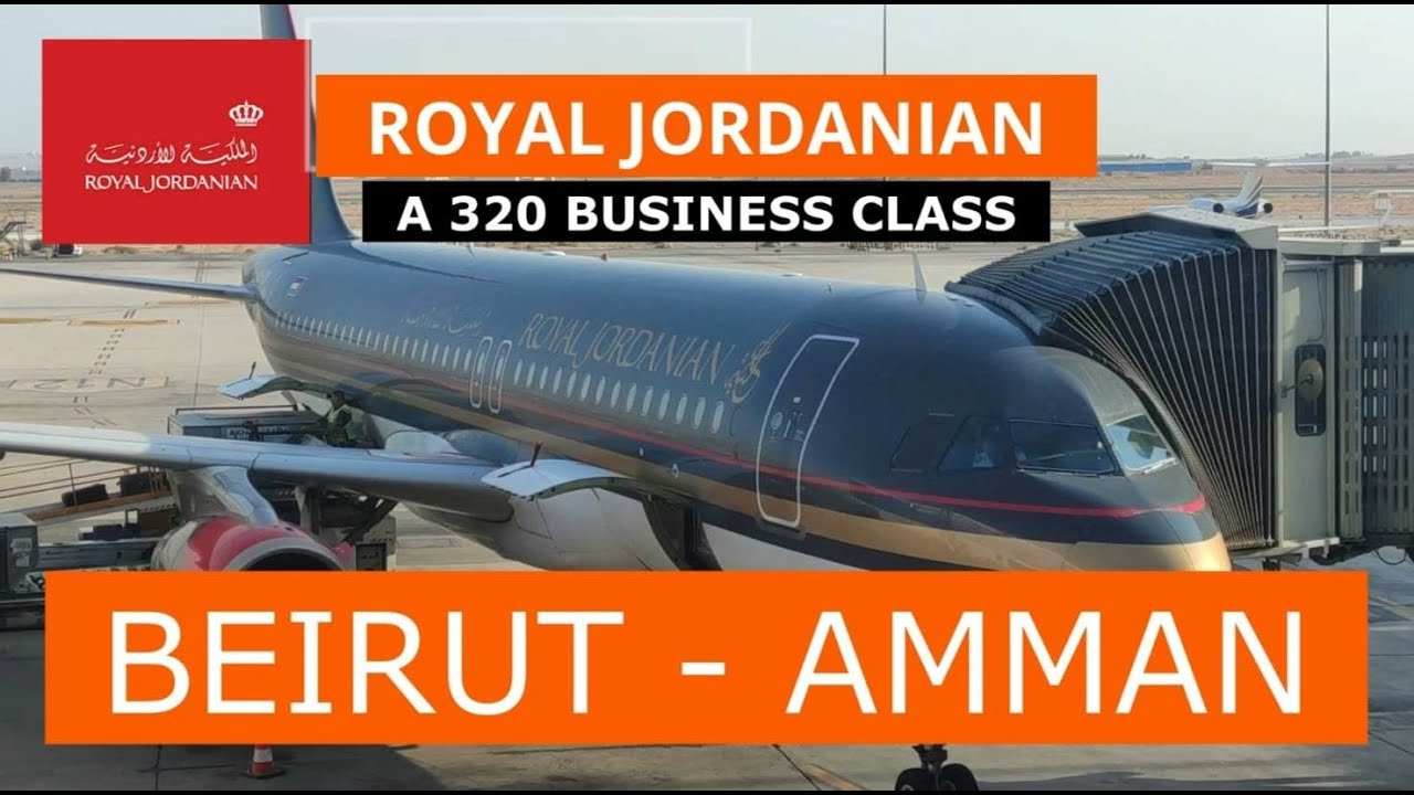 Royal Jordanian/ Beirut - Amman/ A320 business class, tripreport