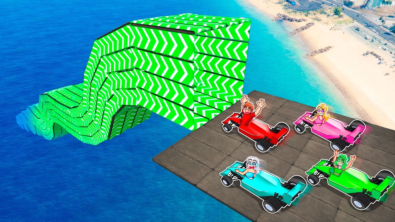 Безумная гонка на ускорение в GTA 5...