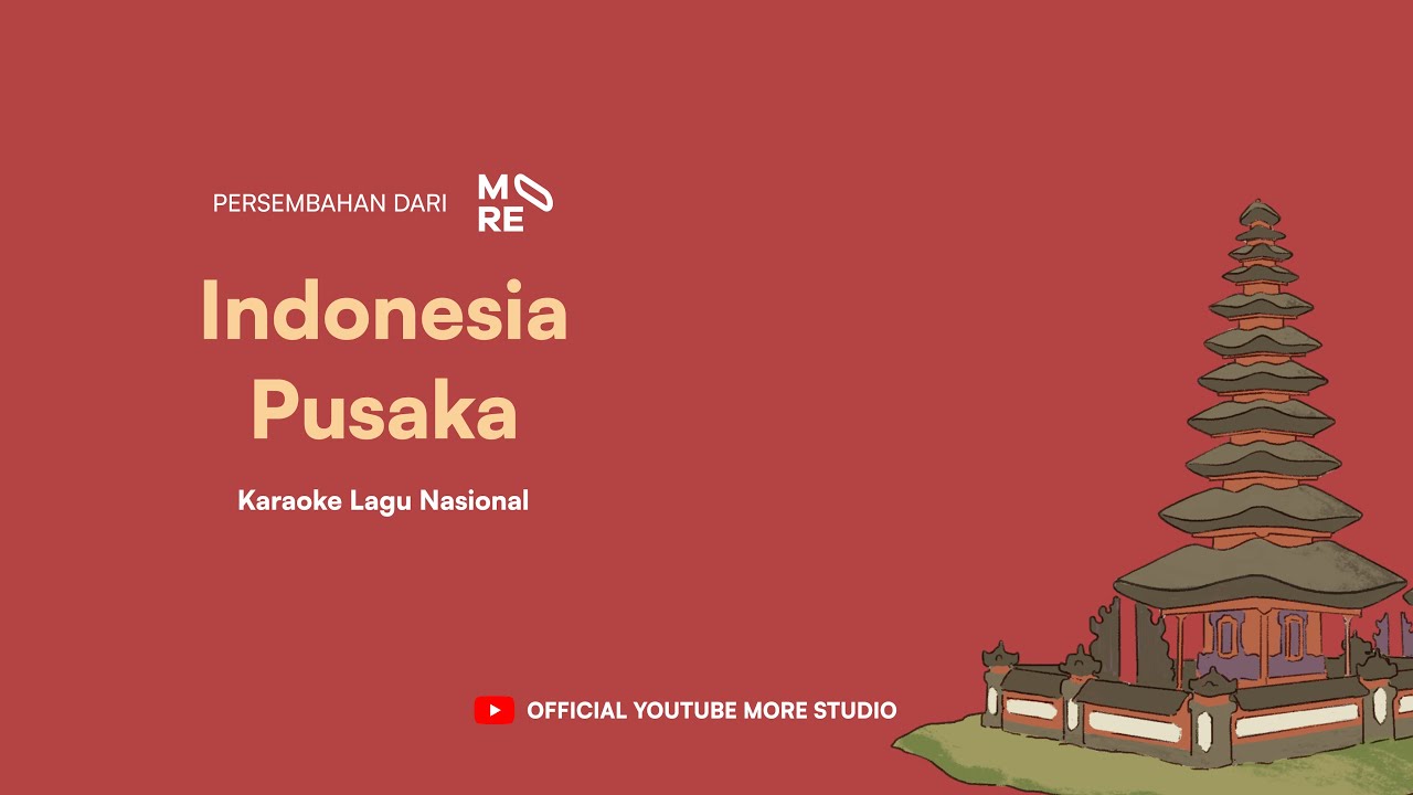 Ismail Marzuki - Indonesia Pusaka (KARAOKE PIANO - FEMALE KEY)