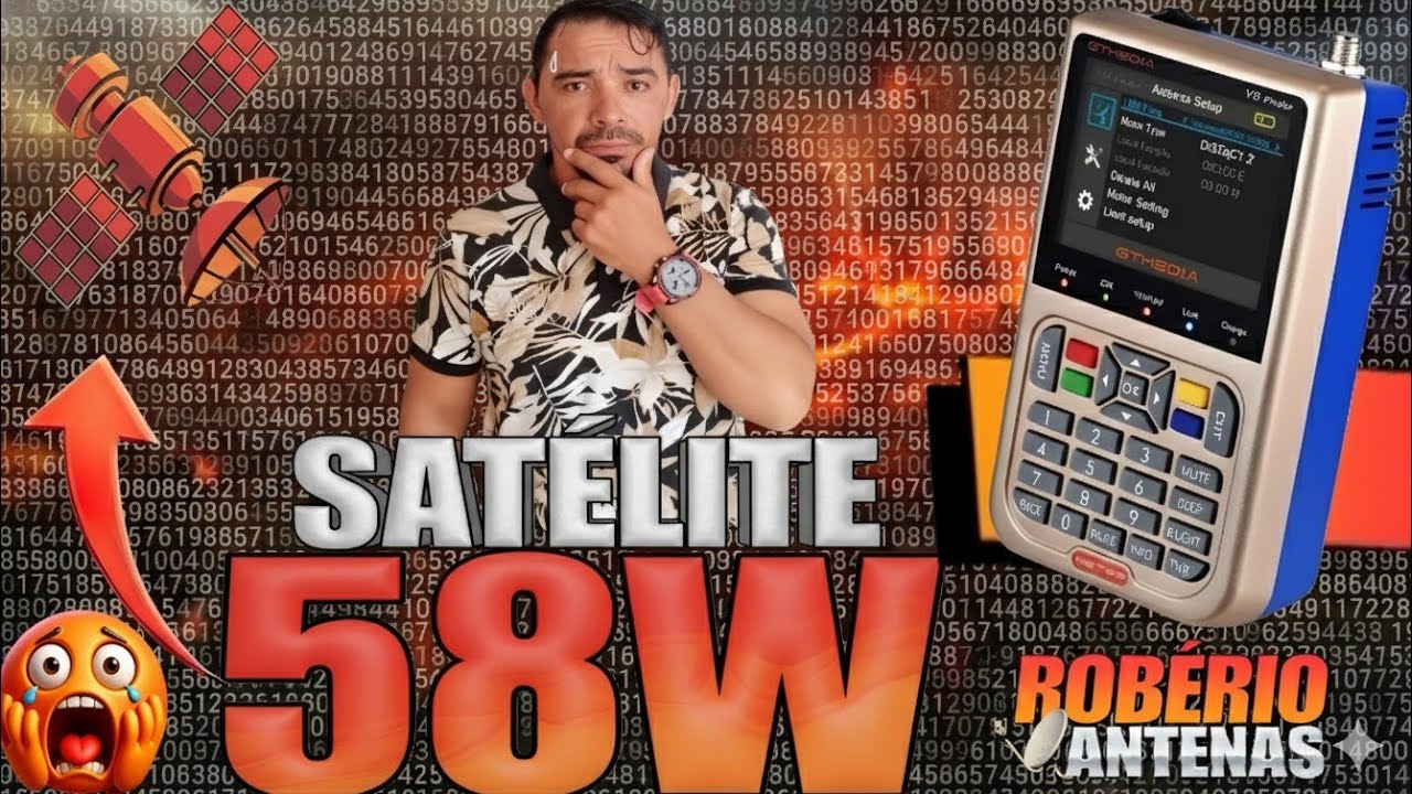 58W URGENTE COMO ESTÁ O SINAL DESSE O TP- DE DADOS AÍ NA SUA REGIÃO EU RECOMENDO VCS USAREM ESSE....