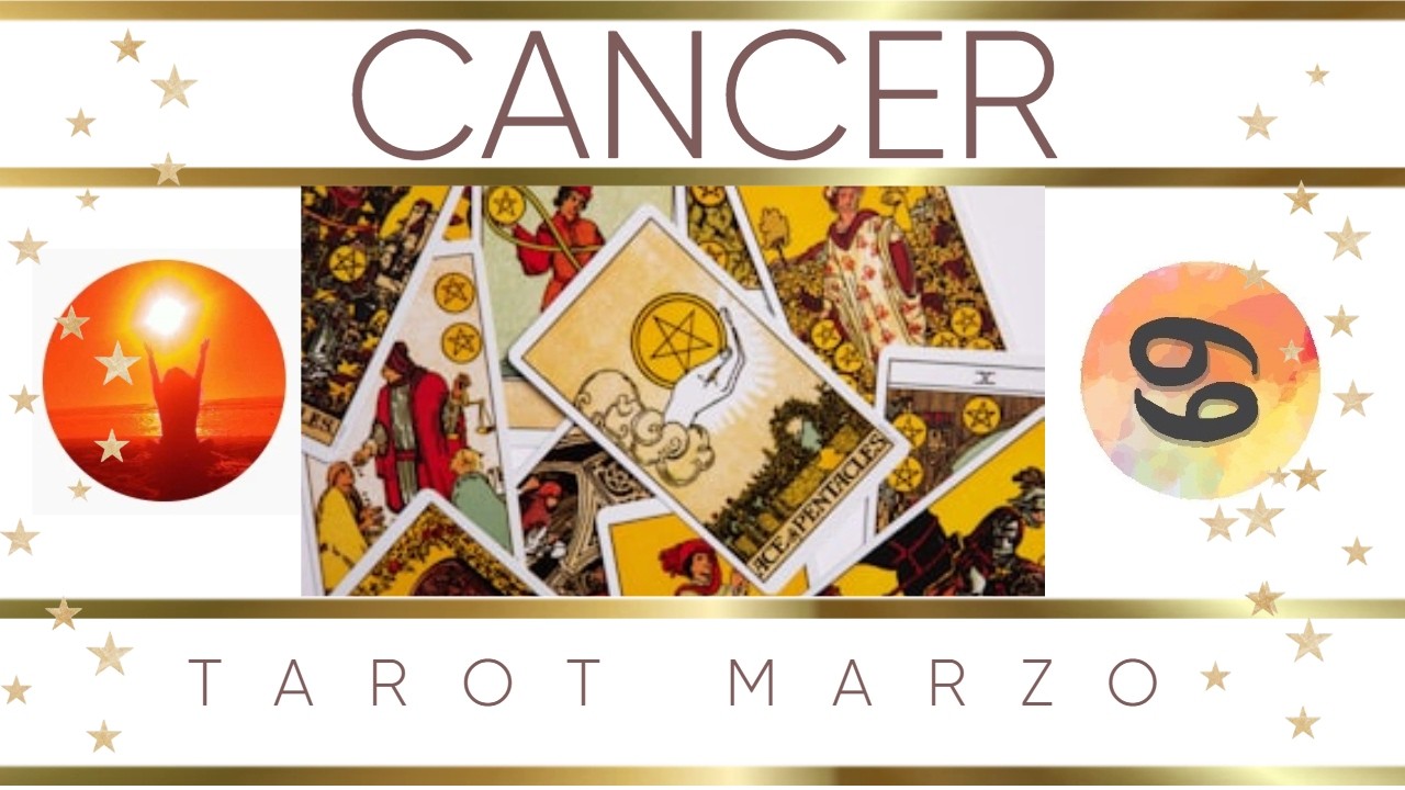 CANCER ♋El amor te llega de manera maravillosa en Marzo #tarot #horoscopo