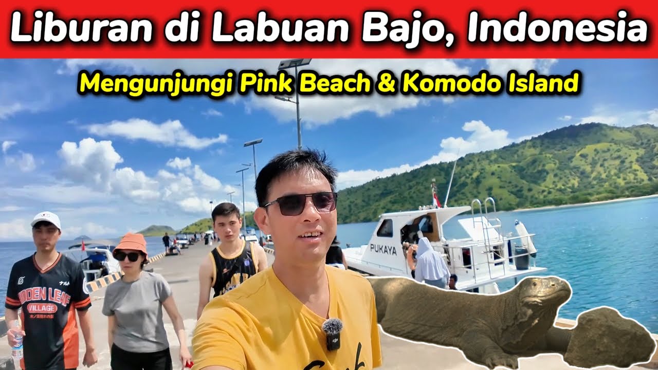 Liburan di Labuan Bajo, Indonesia. Mengunjungi Pink Beach & Pulau Komodo