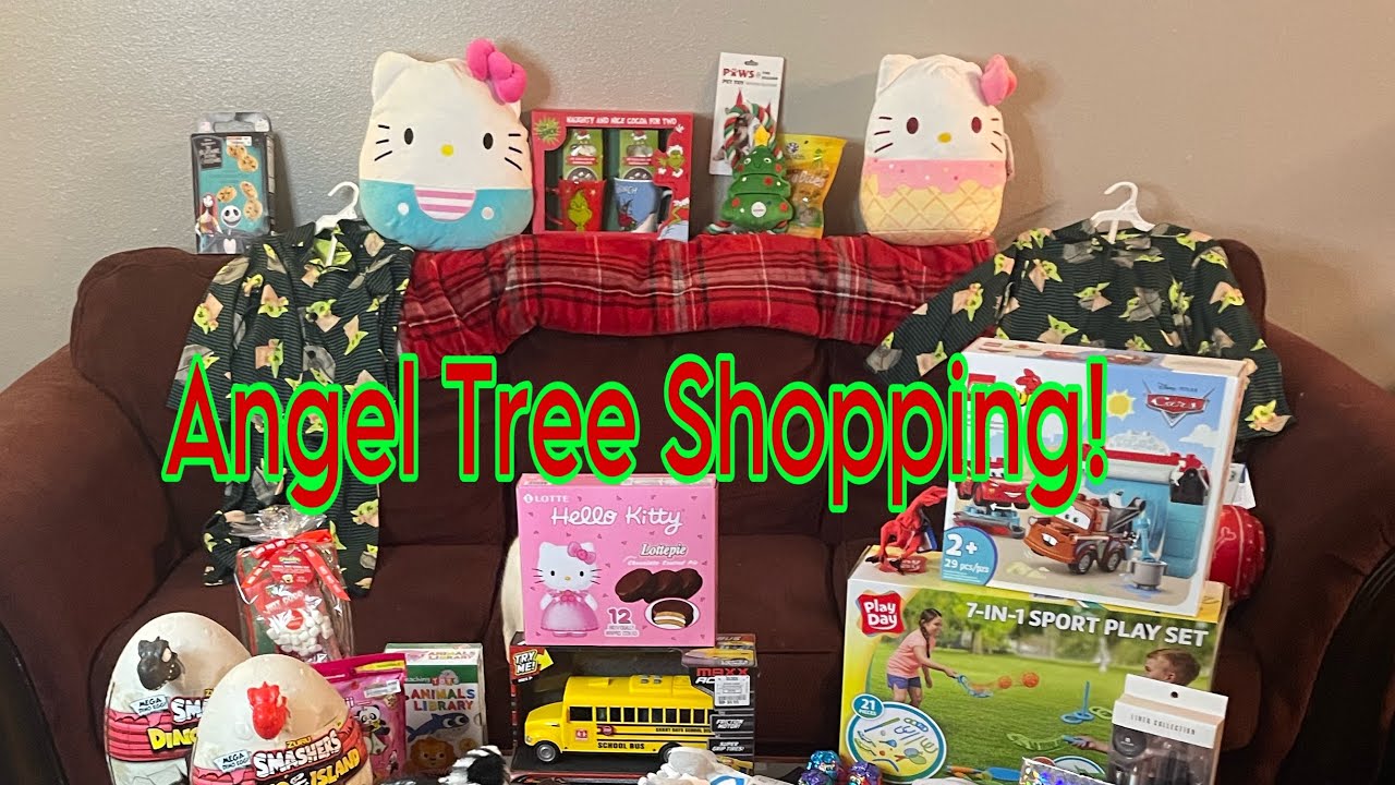 Shopping for Angel Trees! Giving back to my local community! 🎅🎄🎁❤️