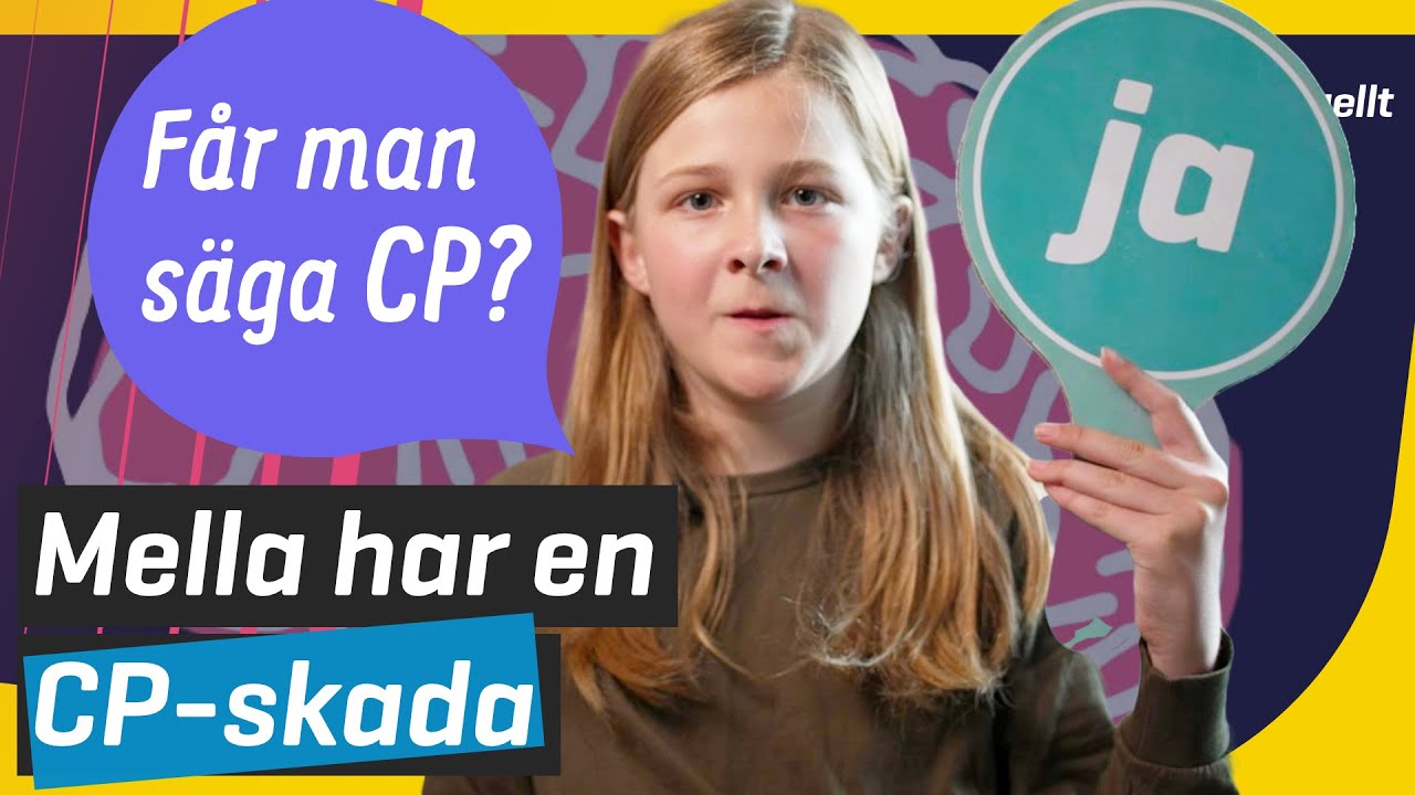 Får man säga CP? Mella har en CP-skada och svarar på fördomar!