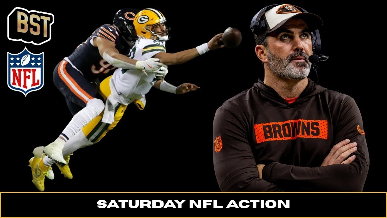 SATURDAY NFL ACTION: Packers COLLAPSE vs Chicago l BST
