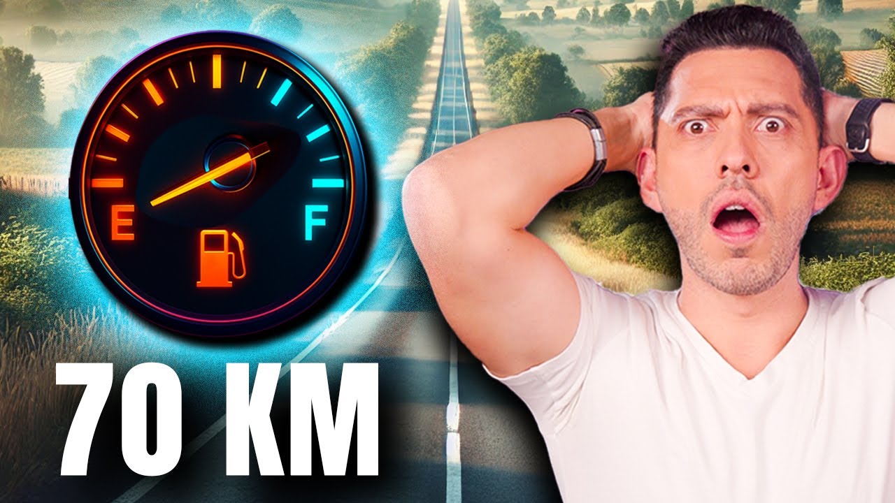 SOBREVIVÍ 70 km sin gasolina en carretera.