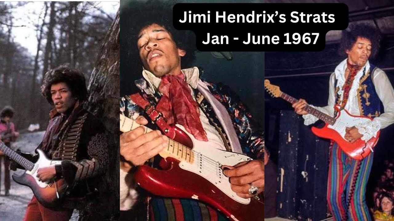 History Of Jimi Hendrix's Guitars 1967: Astoria - Saville Theatre Strats