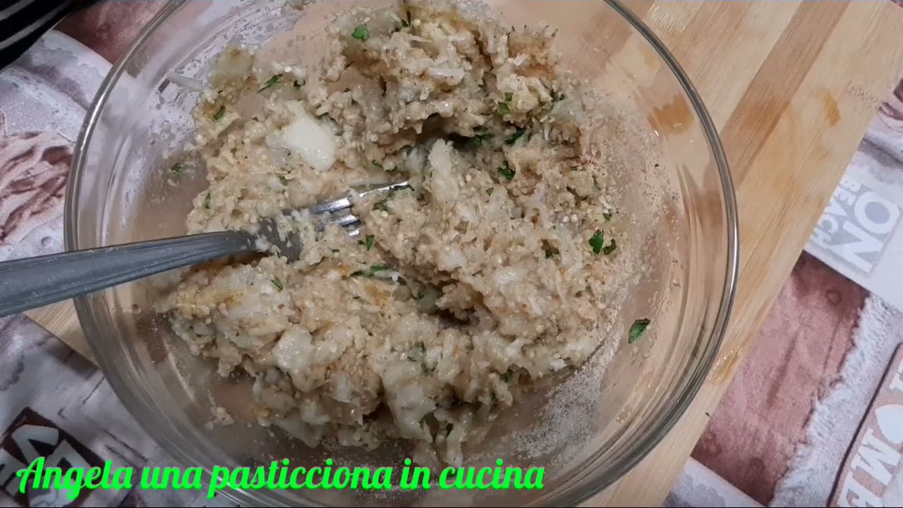 POLPETTE DI MELANZANE/FRIGGITRICE AD ARIA/AIR FRYER