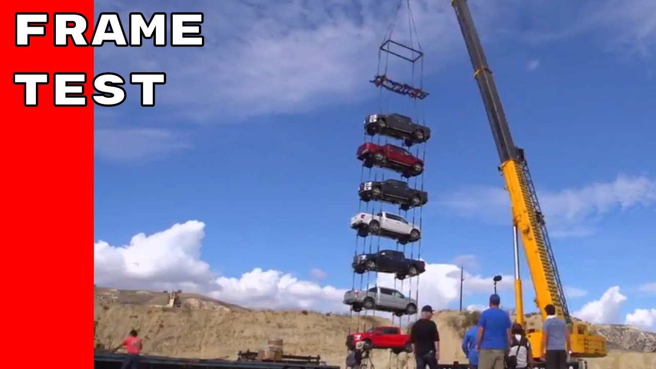 2017 Ford Super Duty Extreme Steel Frame Test