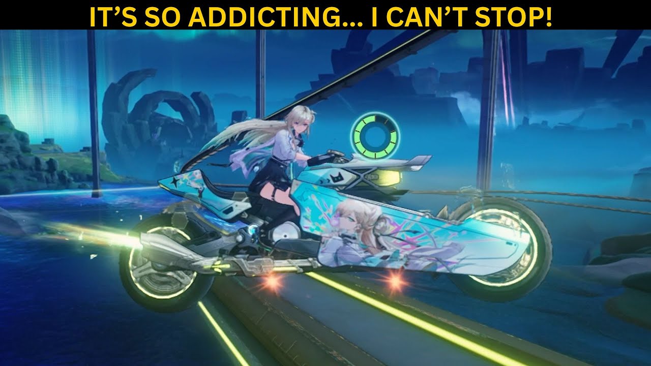 Bro... I can't stop using motorbike now... (Wuthering Waves)
