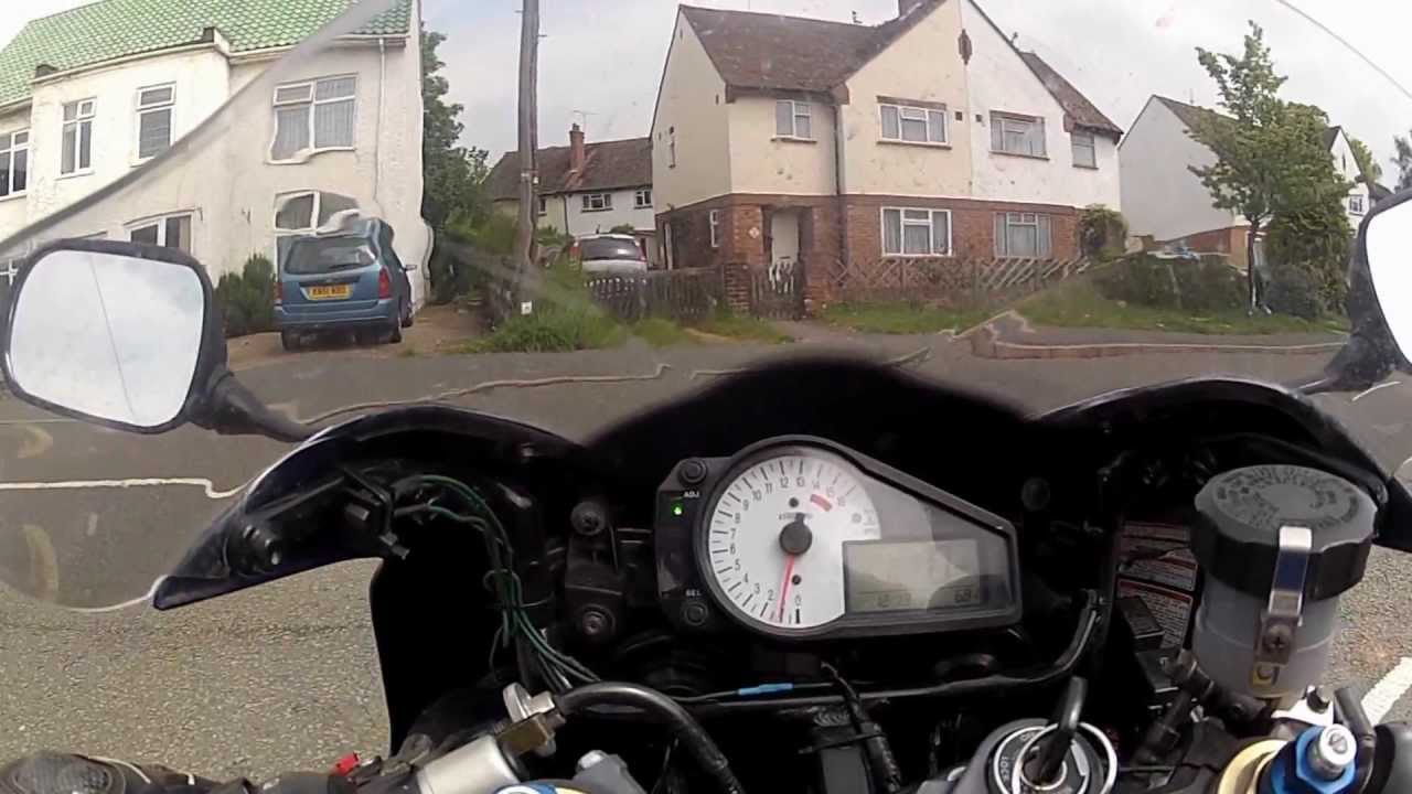 GSXR 750 K2 onboard Gopro 1080p HD