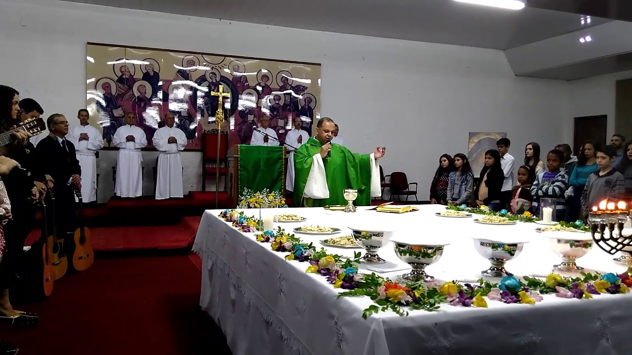 Peregrinação em Francisco Alves - PR eucaristia