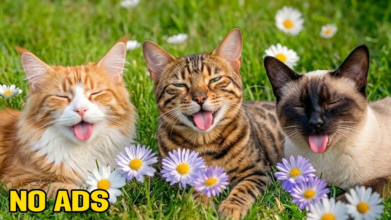 12 Hours of Calming Music for Cats 🎶 Relaxing Melodies to Calm Your Cats - Relaxation, Deep Sleep