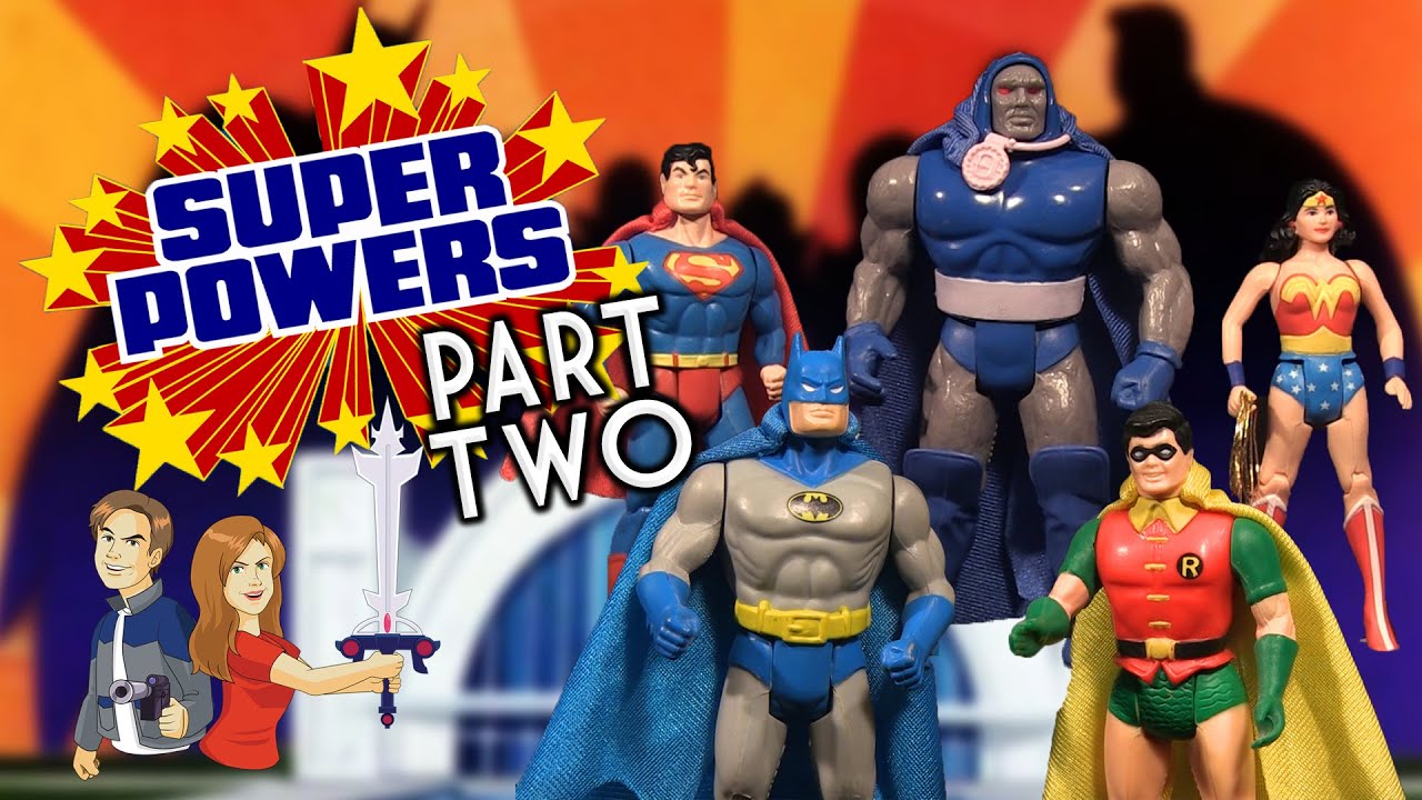Super Powers: Part 2 - Vintage Toy Review Kenner 1984 Action Figures