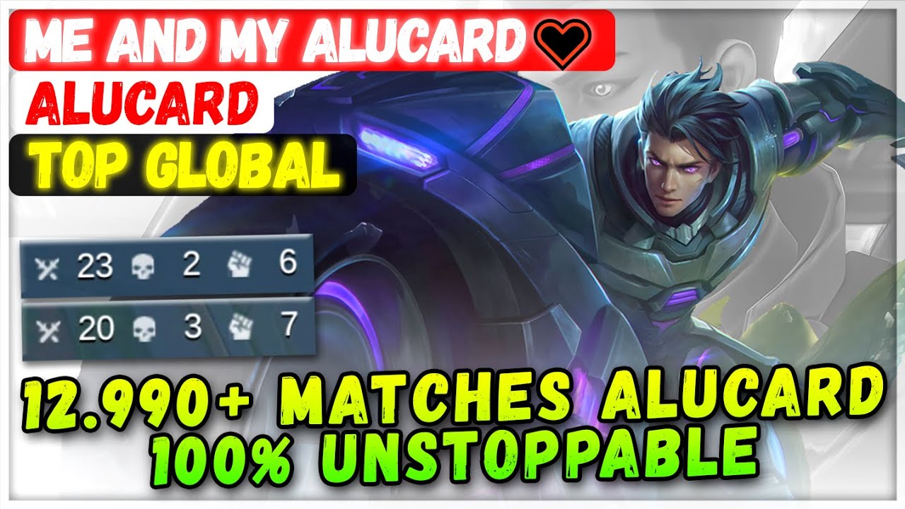 12.990+ Matches Alucard 100% Unstoppable [ Top Global Alucard ] Me and my alucard♡ - Mobile Legends