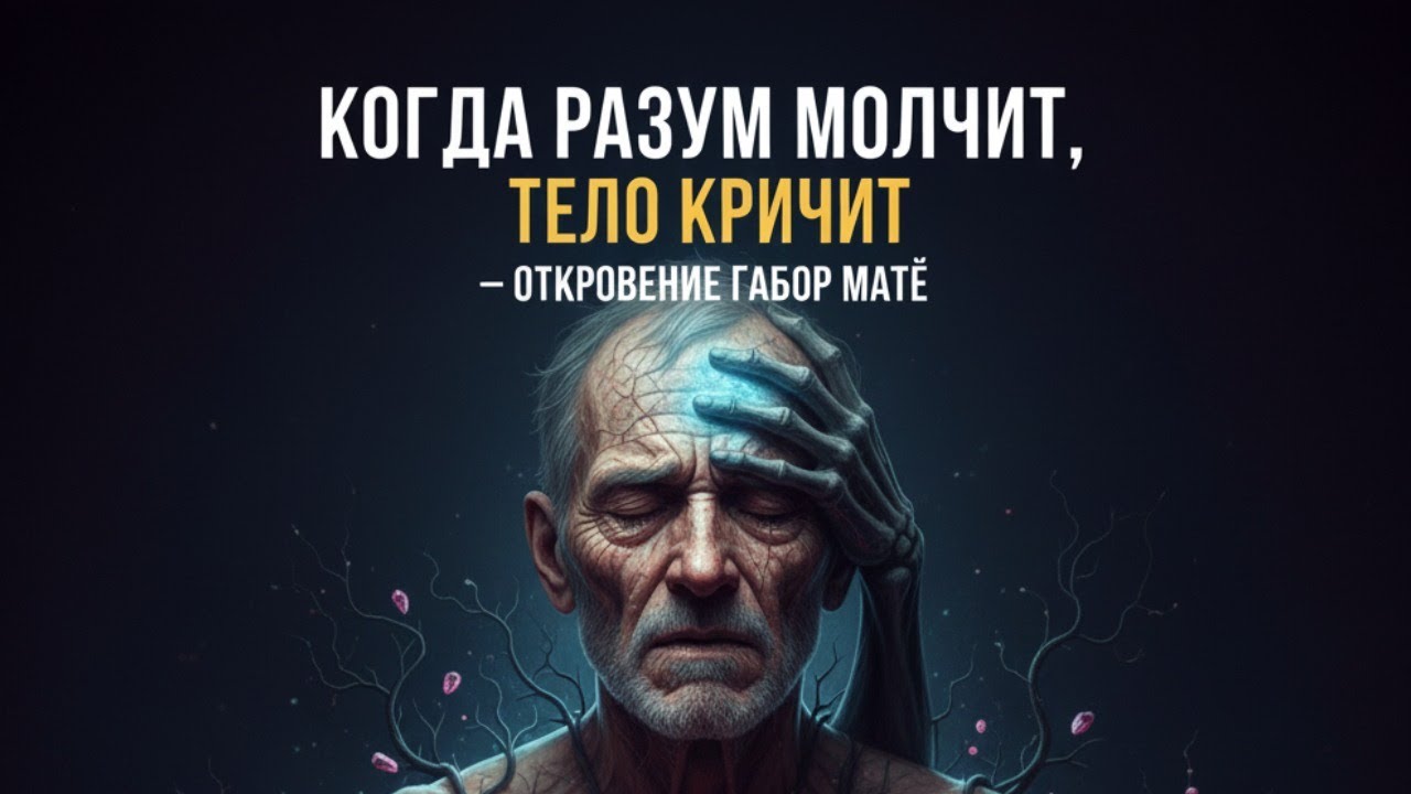 Когда разум молчит, тело кричит — Откровение Габора Мате