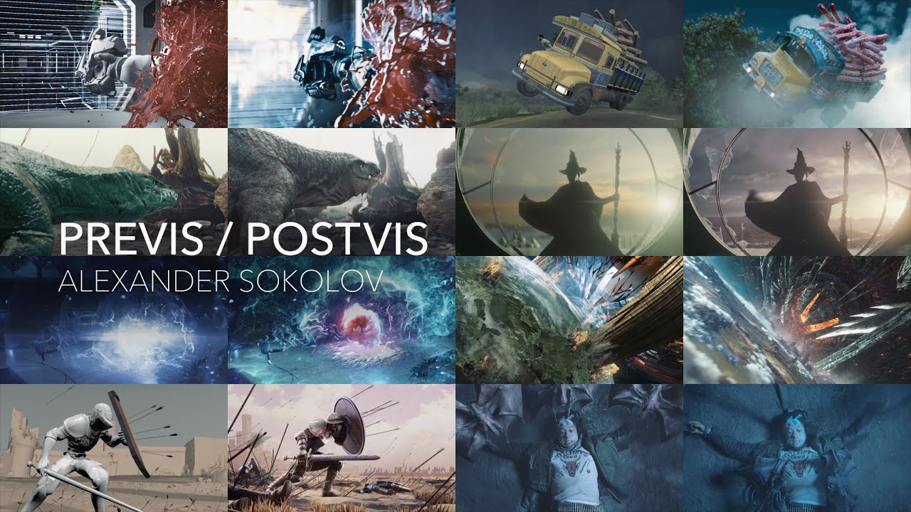 Previs/postvis &ndash; Alexander Sokolov