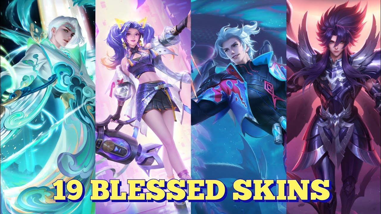 19 BLESSED SKINS • WORTH IT? HONOR OF KINGS