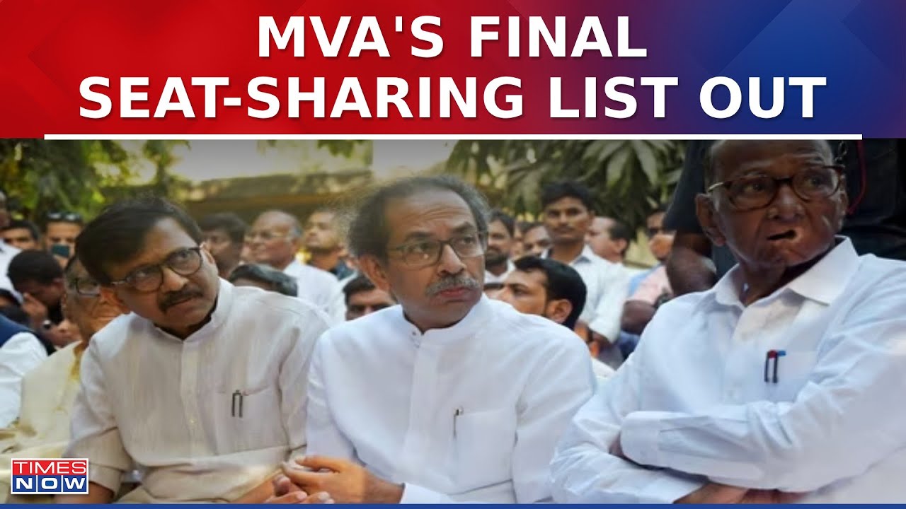 MVA Final Seat-Sharing Formula Finally Out; Allies Agrees On 21-17-10 Formula For Lok Sabha Polls