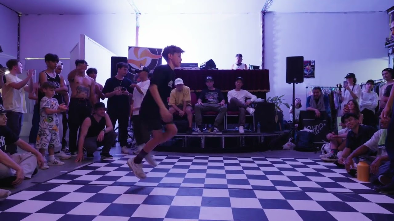 Yuji vs Valentino BREAKING TOP 16 BrisAsia Dance Battles 2023 | RF Jam Australian Qualifier