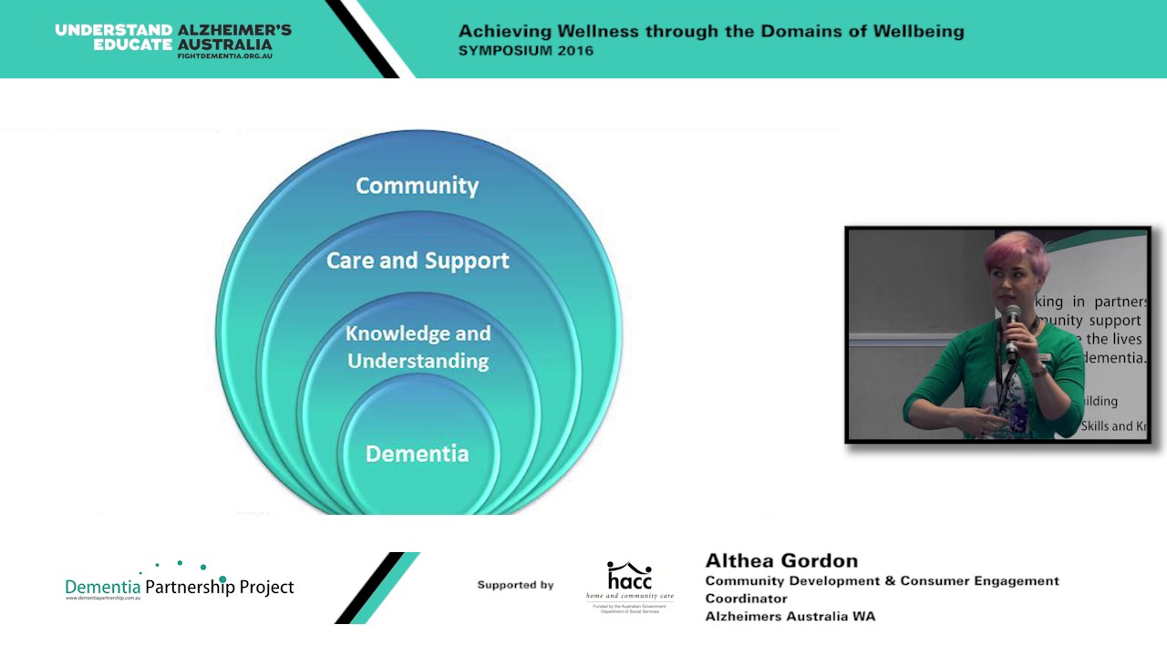 Dementia Friendly Communities: Engaging with your community, independence, support & autonomy