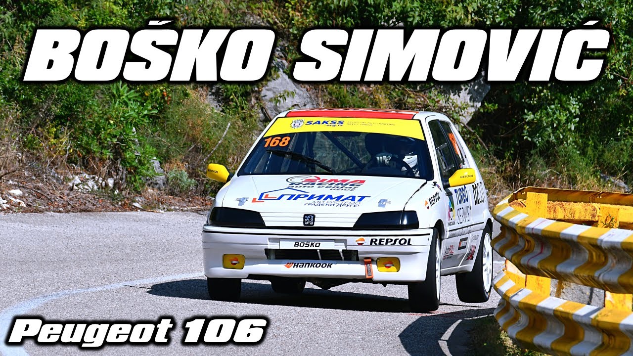 Bosko Simovic - Brdska trka Glava Zete 2025 - Peugeot 106 1.4 E1