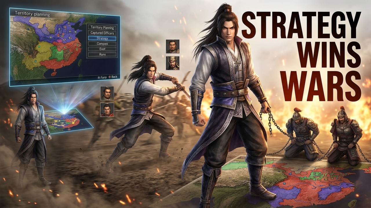 Dynasty Warriors 5: Empires LIVE — Conquest Mode | Building My Kingdom 3