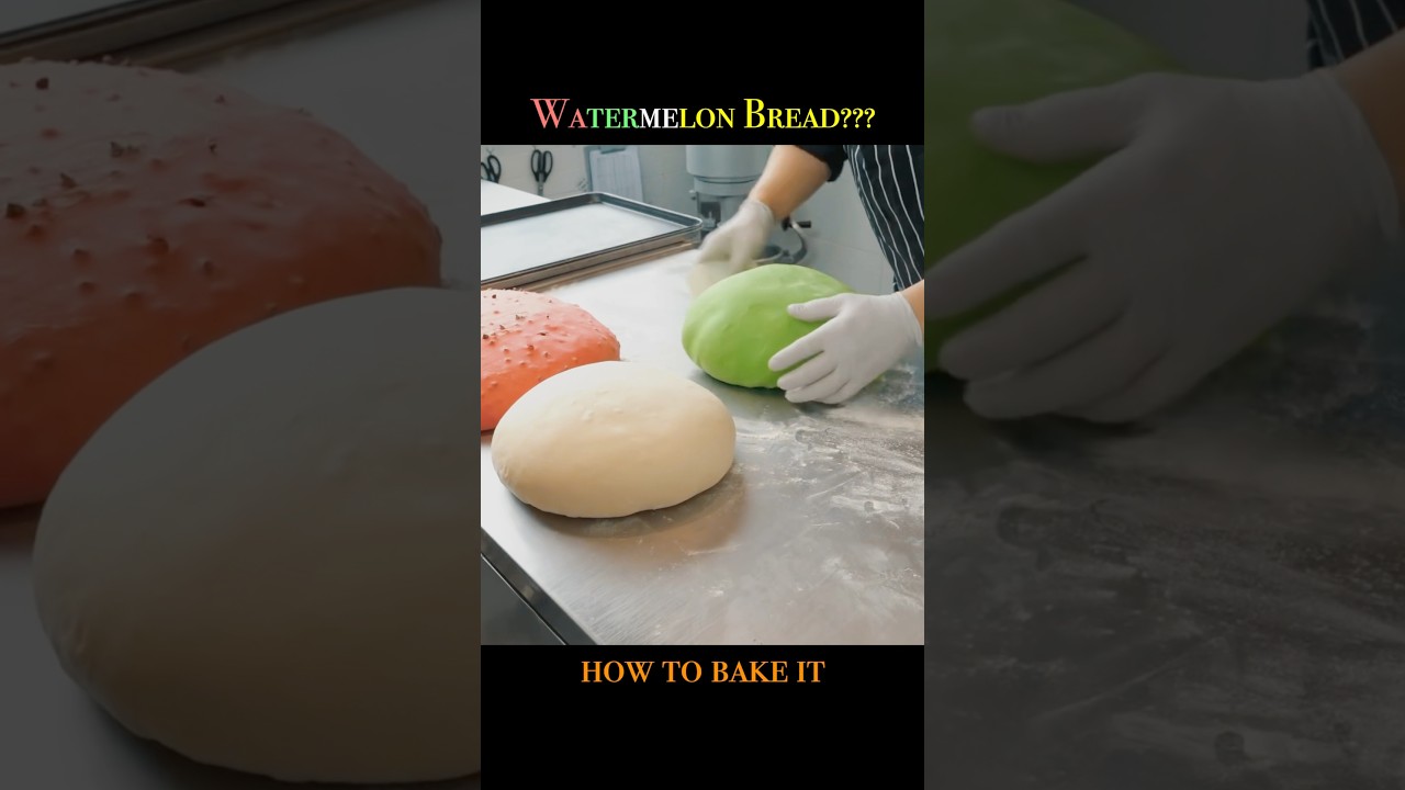 Baking Unique Watermelon Bread VS Traditional Loaf WHICH ONE WINS