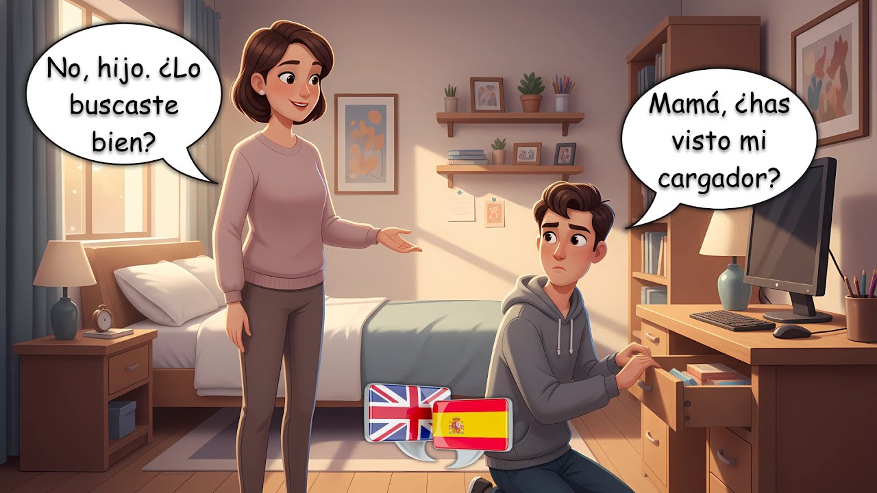 Spanish at Home: Easy Real Conversation for Beginners | Where’s My Charger?