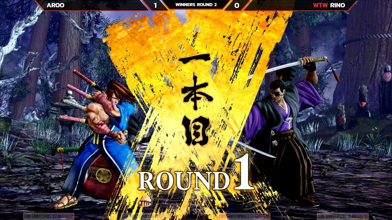 [Samurai Shodown 7] Aroo (Yoshitora) vs Rino (Jubei) - NLBC 174