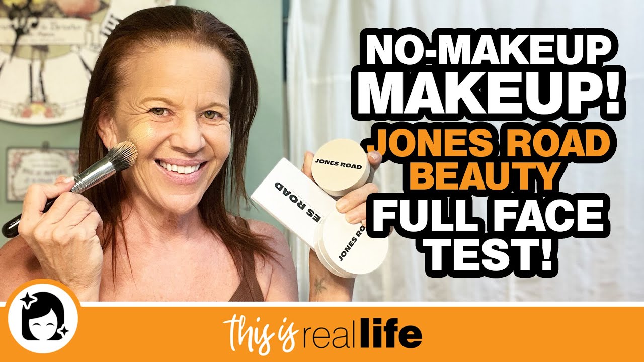 No-Makeup Makeup! Jones Road Beauty Full Face Test - THIS IS REAL LIFE