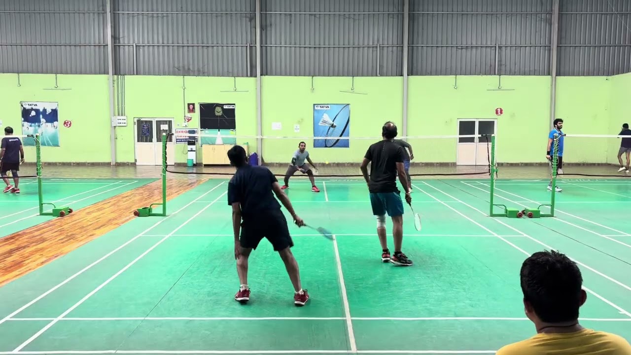 Badminton doubles 20-Feb-2026 #badminton #gajularamaram 