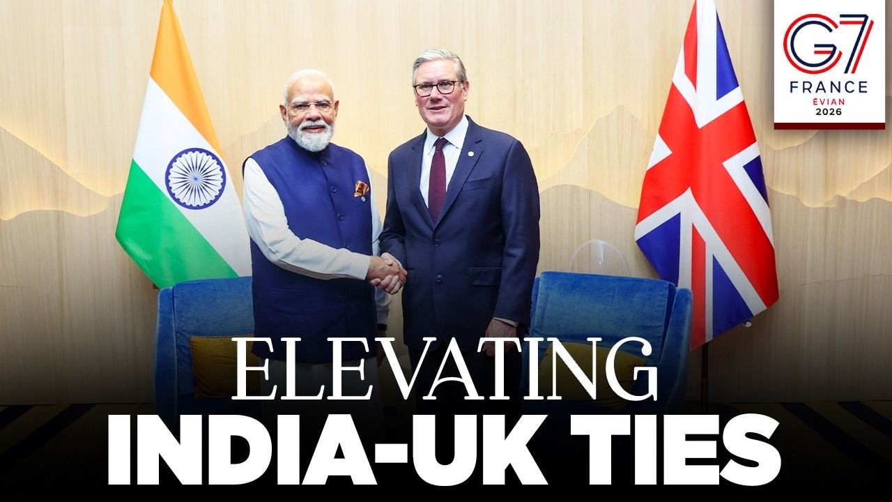 LIVE: PM Modi holds a meeting with UK PM Keir Starmer