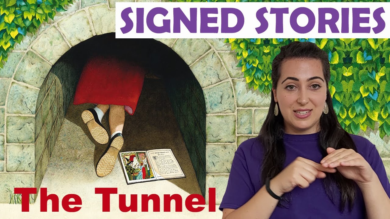 The Tunnel by Anthony Browne - Signed Stories - Sign Language | BSL | SSE | Read Aloud
