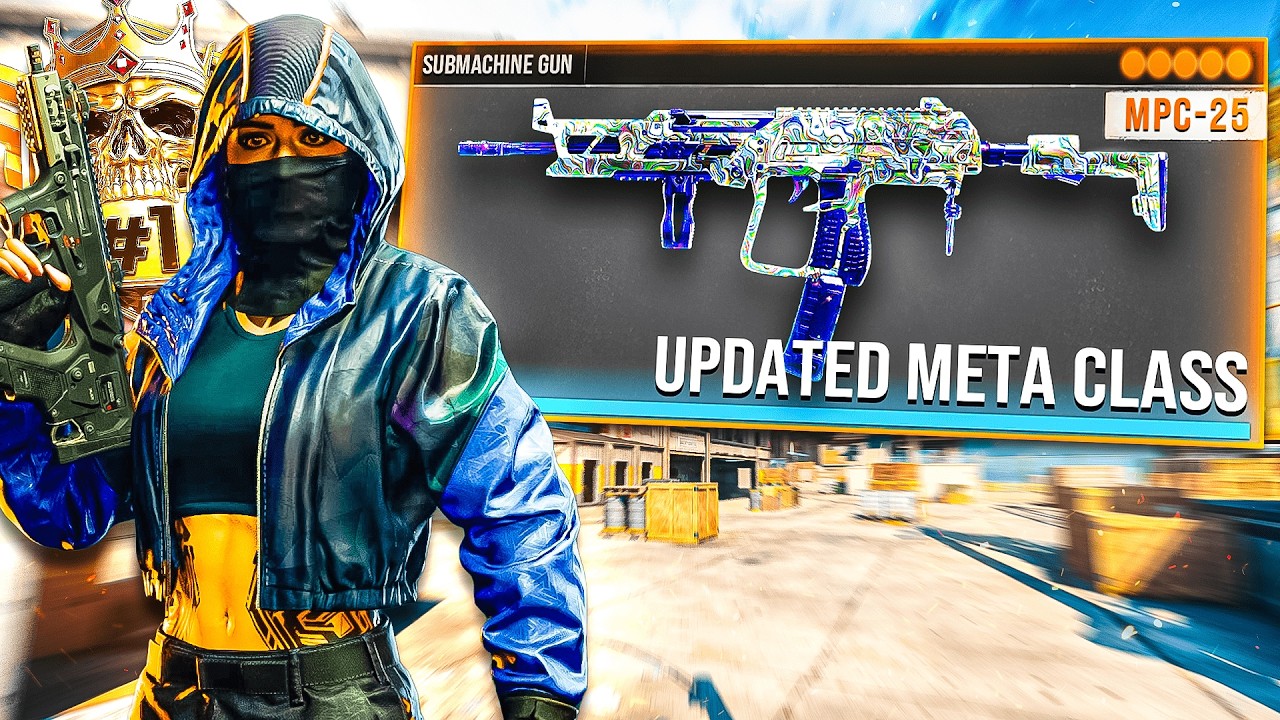 UPDATED MPC-25 META CLASS REBIRTH ISLAND! (WARZONE)
