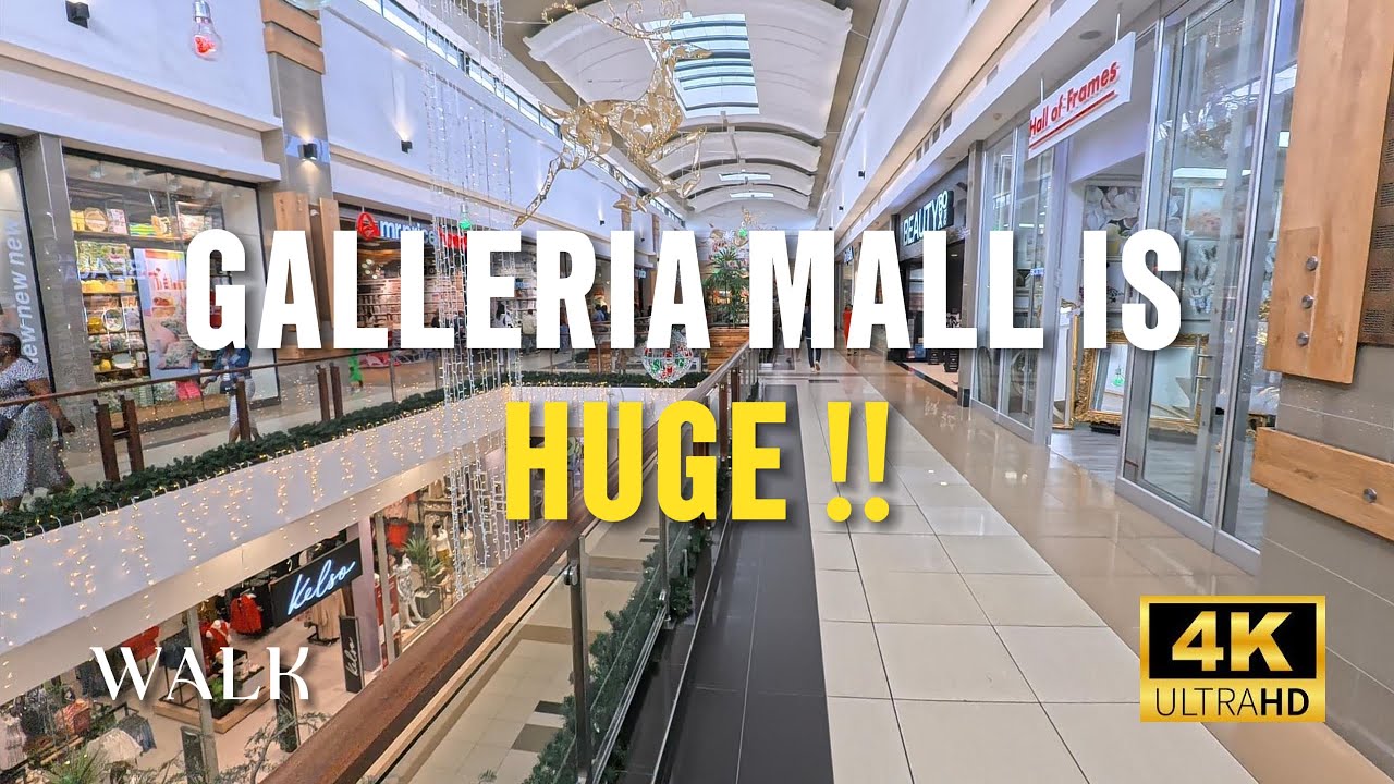 The Ultimate GALLERIA MALL Tour... It's MASSIVE!
