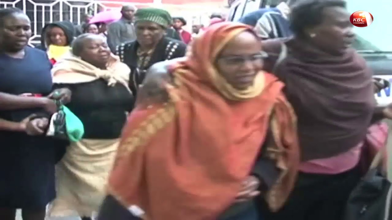 Kitengela Medical Hospital on the spot following the death of a middle aged woman