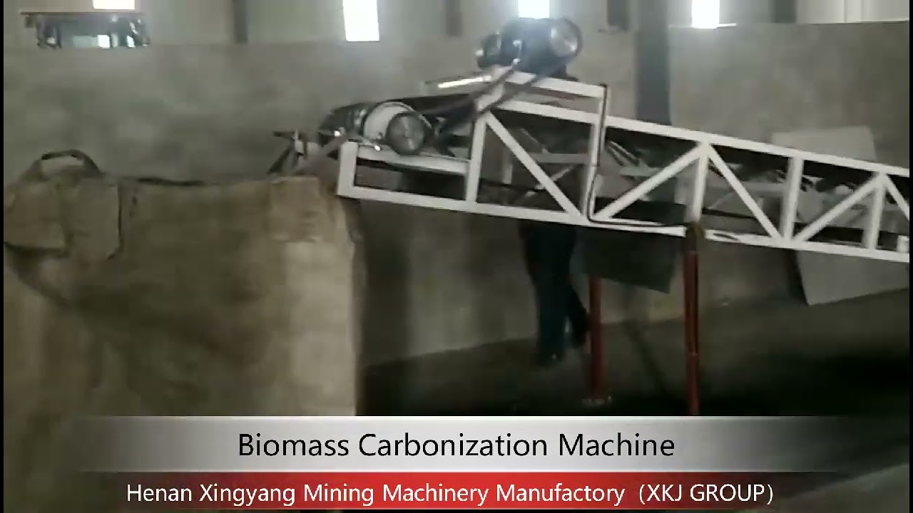 Batch Carbonization Furnace Palm Kernel Shell Biomass Charcoal Making Machine to Palm Carbon