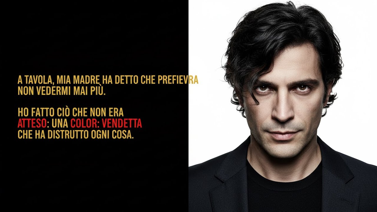 A CENA MIA MADRE DISSE CHE AVREBBE PREFERITO NON VEDERMI MAI, COSÌ FECI CIÒ CHE NESSUNO SI ASPETTAVA