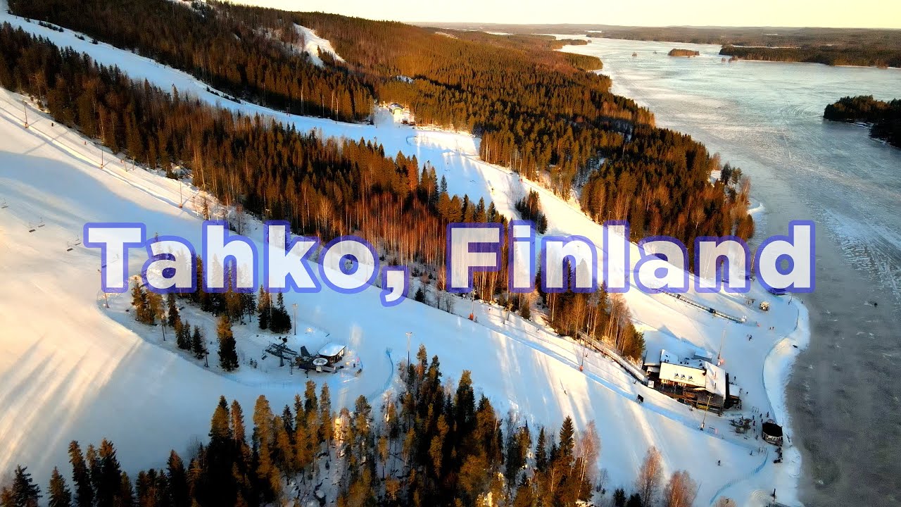 Катание на лыжах в Тахко, Финляндия #skiing #winter