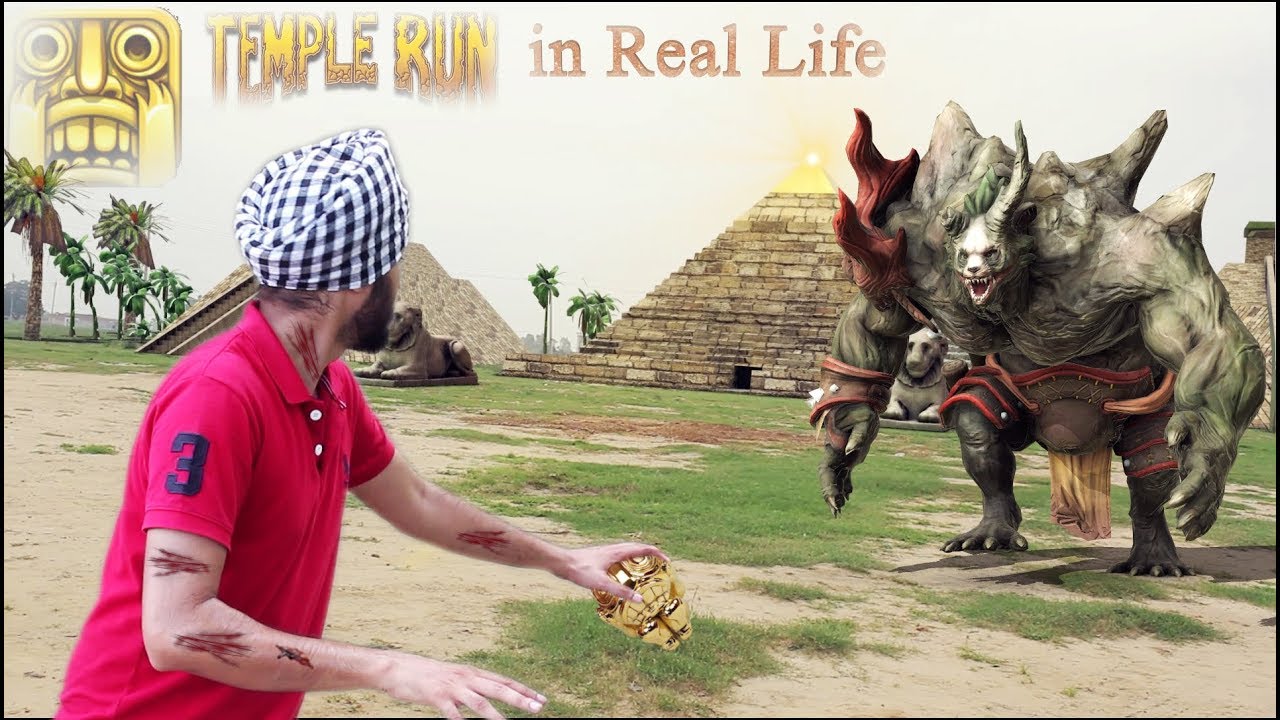 Temple Run Blazing Sands- In Real Life