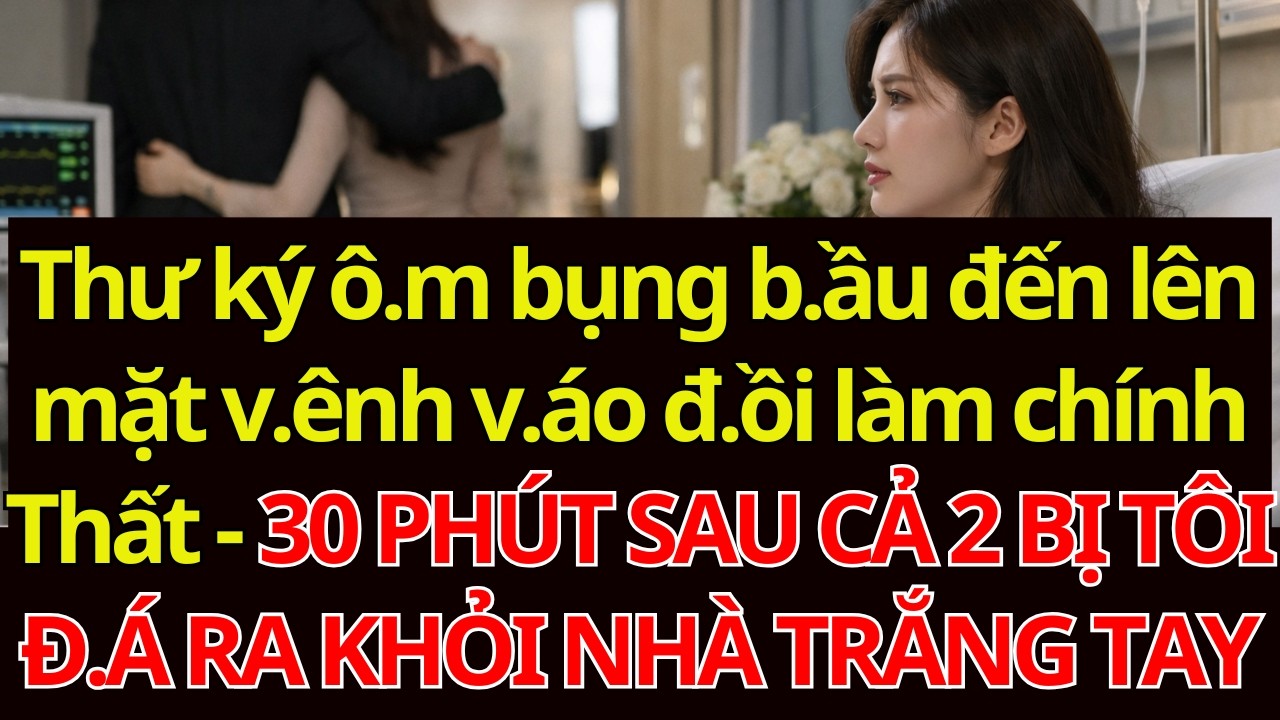 Thư ký ô.m bụng b.ầu đến lên mặt v.ênh v.áo đ.ồi làm chính Thất - 30p SAU CẢ2 BỊ TÔI Đ.Á RA KHỎI NHÀ