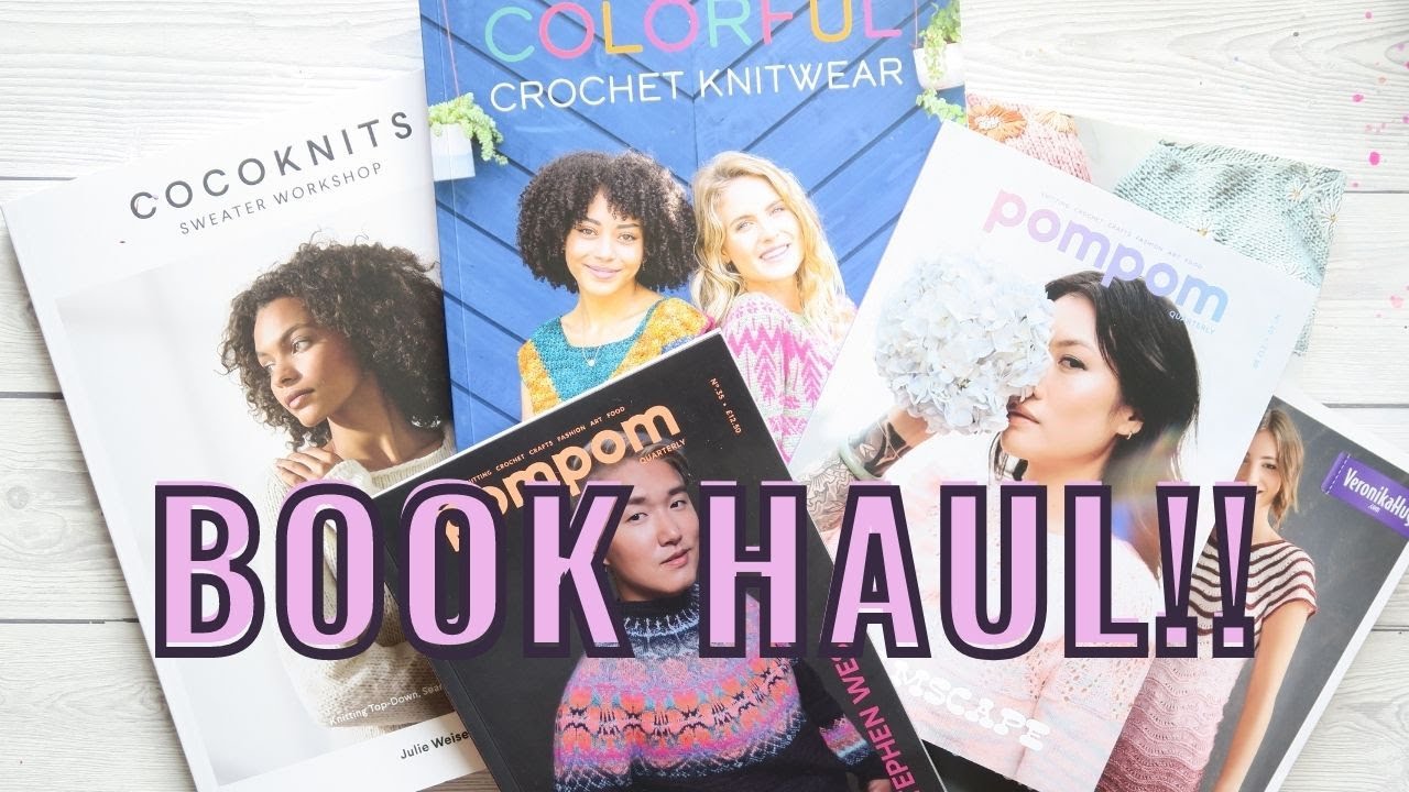 Knitting & Crochet Book Haul!