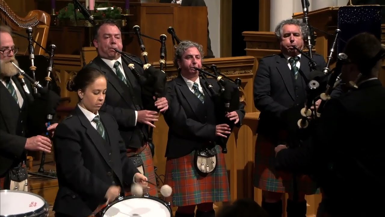 Pipe Band Set from the 2024 Pipes of Christmas concert